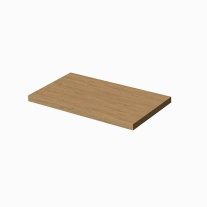 BLAT 80, ROVERE NATURALE, 80X46X # 4CM, GI-80-RN